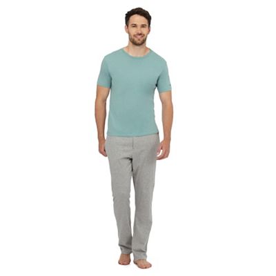 Tommy Hilfiger Grey jersey t-shirt and trousers pyjama set